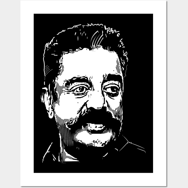 Kamal Hassan Fans Makkal Needhi Tamil Nadu Politics Wall Art by alltheprints